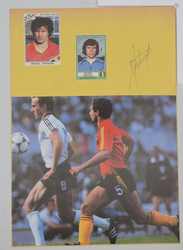 Autogramm michel renquin - michel,