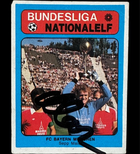 Autogramm sepp maier americana - maier,