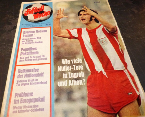 Fußball woche 1970 - fußball, wie